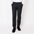 UKYS Dark Grey Brown Blend Suit Pants
