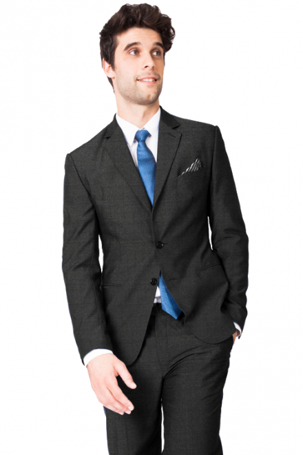 UKYS Charcoal Brown Suit