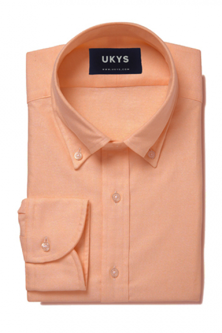 Orange Oxford Custom Shirt