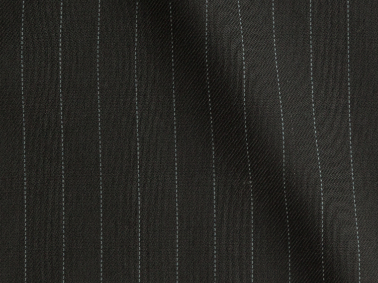 Basic Dapper Black Pinstripe Suits