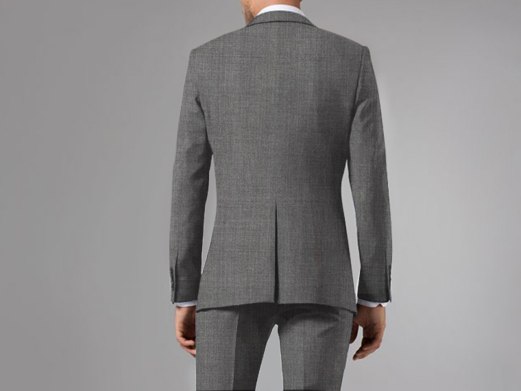 Basic Riesling Light Grey Suit