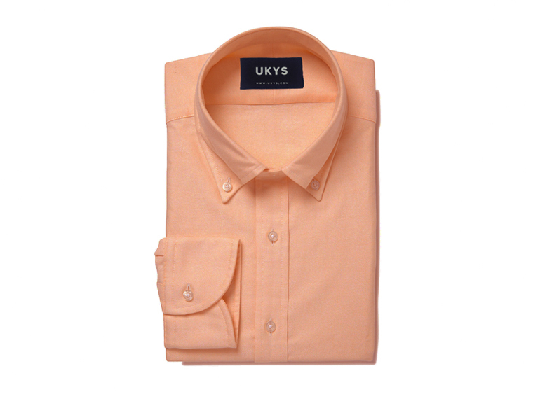 Orange Oxford Custom Shirt