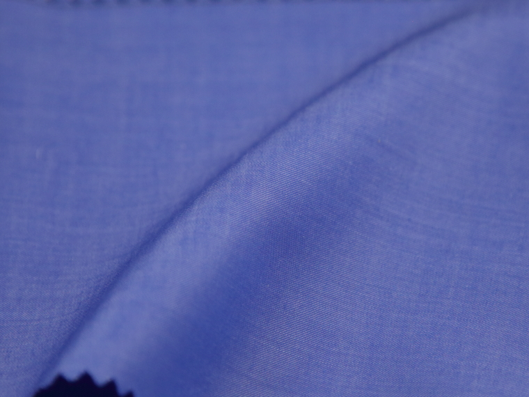 Light Blue Broadcloth Silky Shirt
